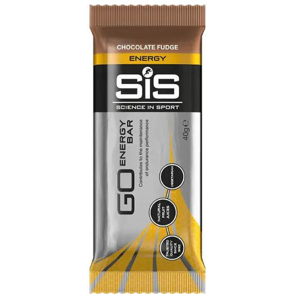 SIS Go Energy Bar 1 barrita x 40 gr - Barrita Energética Alta en Carbohidratos - Ideal para Ingerir Carbohidratos de Forma Rápida Durante tus Entrenamientos