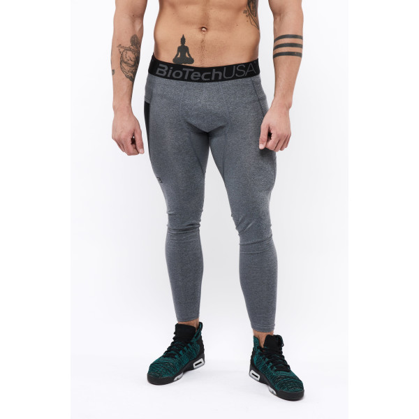 Biotech Usa Sideback Legging Heren Grijs