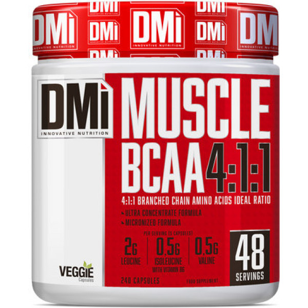 Dmi Nutrition Muscle BCAA 4:1:1 (600 mg/cap) 240 cap