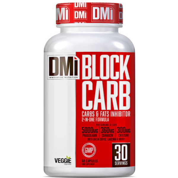 Dmi Nutrition Block Carbs (Inhibiteur de glucides et de graisses) 60 Cap