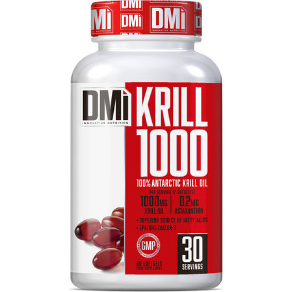 Dmi Nutrition Krill 1000 (500 Mg/softgel) 60 Perlas