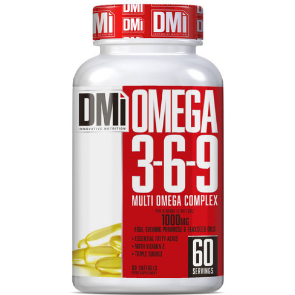 Dmi Nutrition Omega 3-6-9 (1000 mg/Softgel) 60 Perlen
