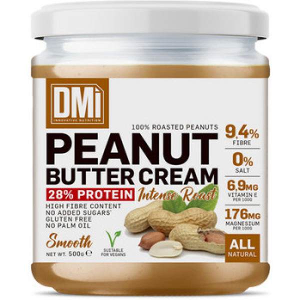 Dmi Nutrition Crème au Beurre de Cacahuète (28% de Protéines) 500 G