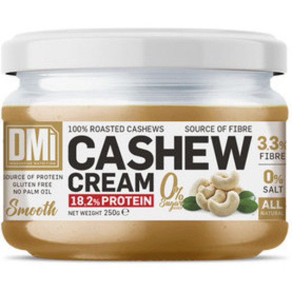 Dmi Nutrition Crema di Anacardi (18,2% di Proteine) 250 G