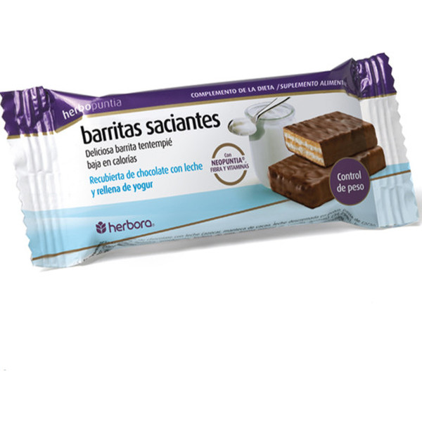 Herbora Box Sättigender Joghurt Herbopuntia Riegel