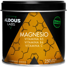 Aldous Labs Magnesio Con Vitamina C. B5 Y B6 200 caps