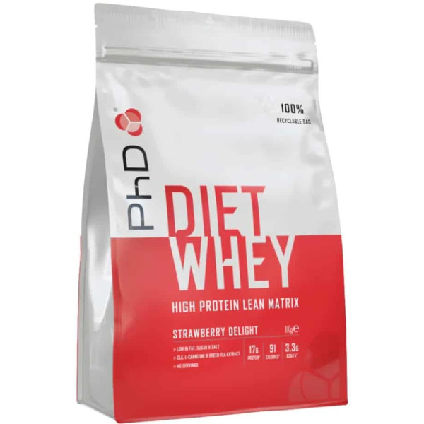 Phd Proteína Diet Whey 1kg Nutrition - Varios Sabores
