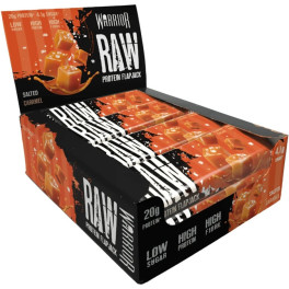 Warrior Barritas De Proteína Cruda Flapjack 75g Bars (juego De 12) - Varios Sabores