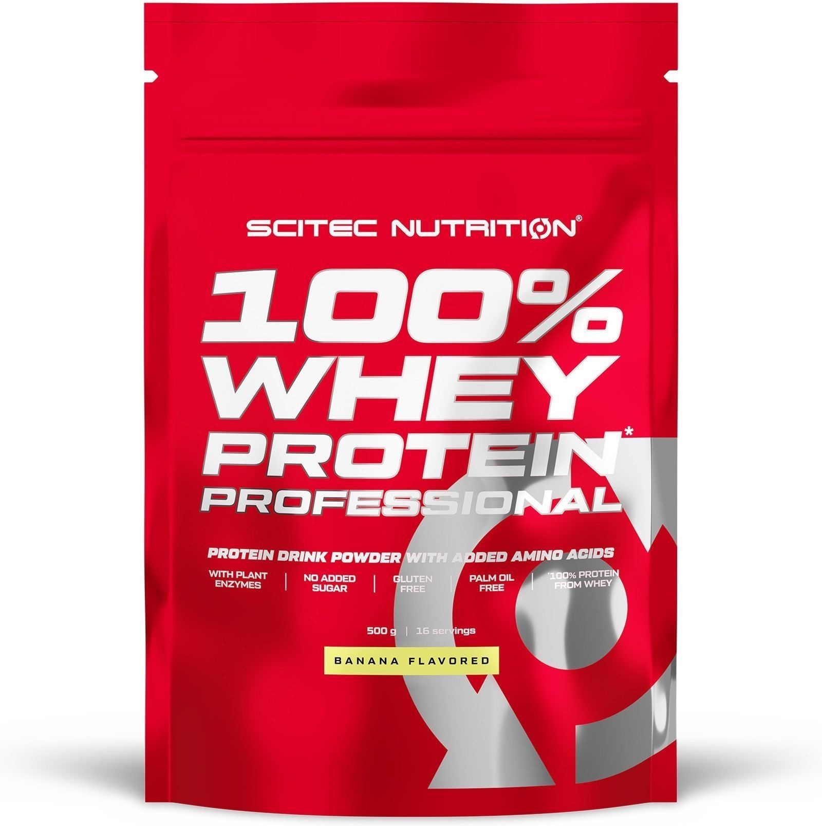 Scitec Nutrition 100% Whey Protein Professional 500 Gr - FÃ³Rmula Mejorada Sin Gluten Ni AzÃºCares Geschmack WeiÃŸE Schokolade-image