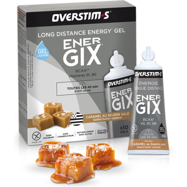 Overstims Gel Energix Liquid 10 Gels X 30 Gr
