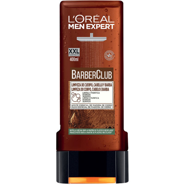 L\'oreal Men Expert Barber Club Essentiële Olie 400 Ml Man