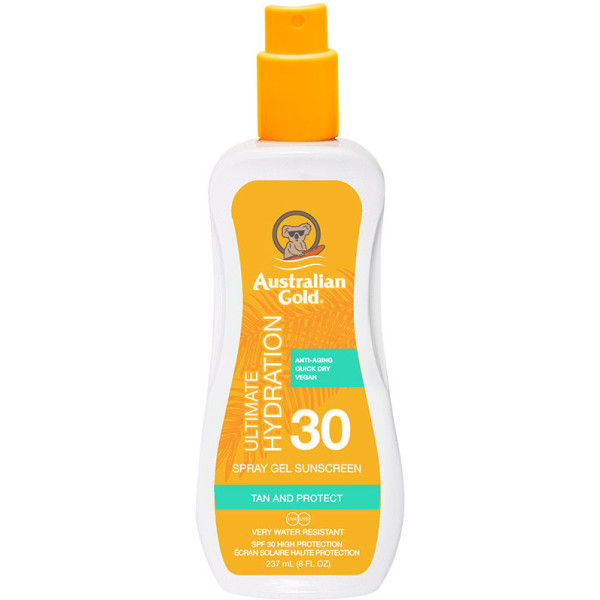 Australian Gold Sunscreen SPF30 gel spray 237 ml unisex