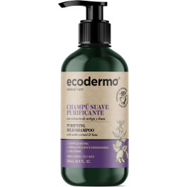 Ecoderma Champú Cabellos Grasos 500 Ml Unisex