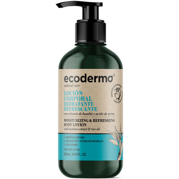 Ecoderma Body Lotion spendet Feuchtigkeit und erfrischt 500 ml Unisex