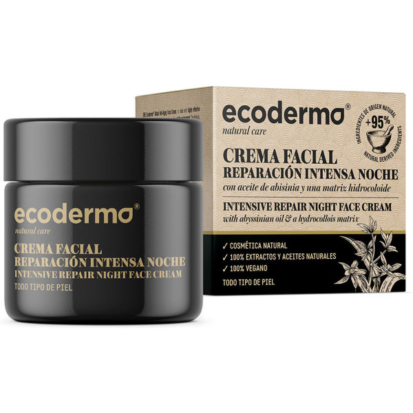 Ecoderma Intensive Night Repair Crema Viso 50 Ml Donna