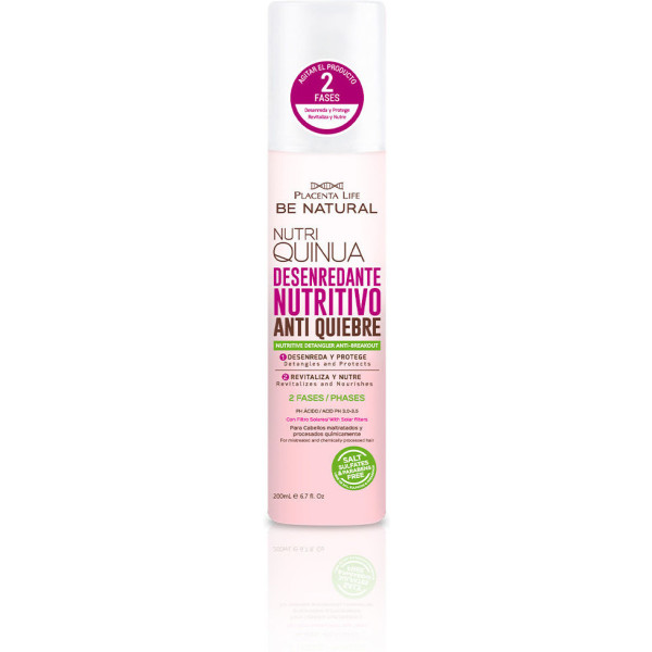 Be Natural Démêlant Nutri Quinoa 200 Ml Unisexe