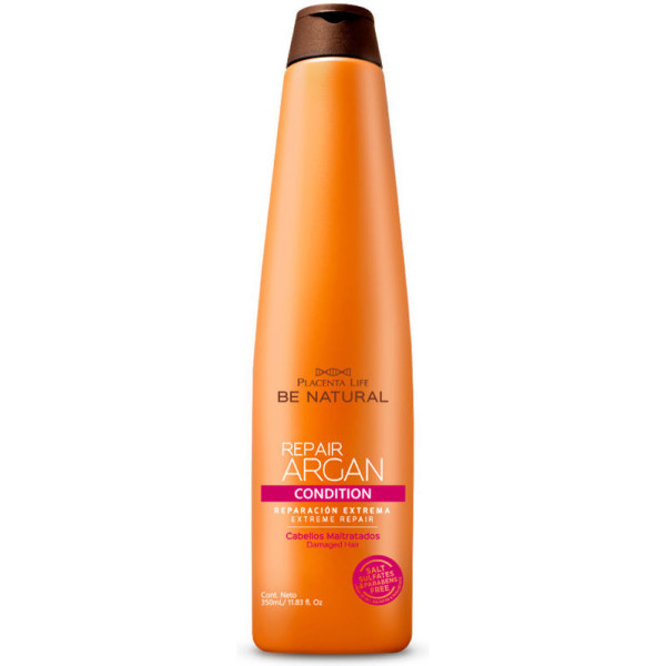 Be Natural Argan Repair Conditioner 350 Ml Unisexe