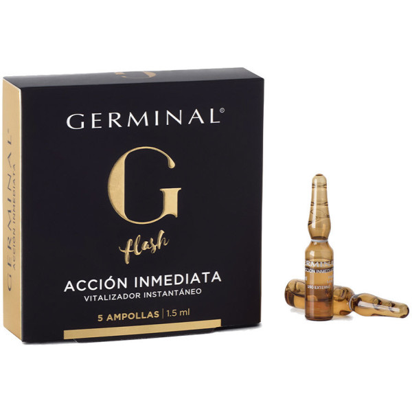 Germinal Acción Inmediata Ampollas 5 X 15 Ml Mujer