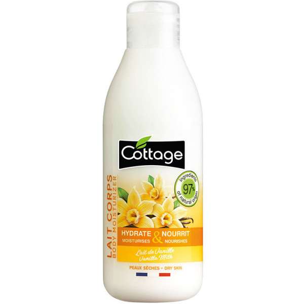 Cottage befeuchtet und nährt Körpermilch Vanille 200 ml Frau