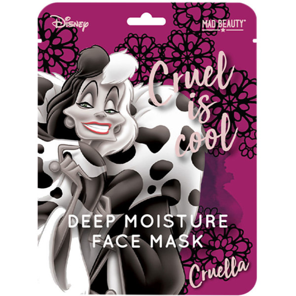 Maschera Facciale Mad Beauty Disney Crudelia 25 Ml