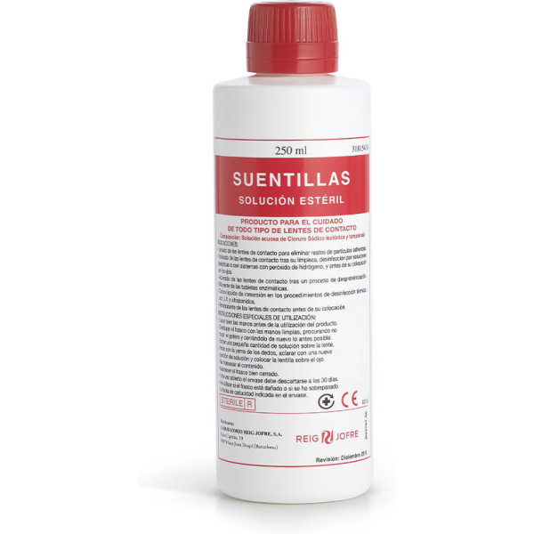 Suentillas Steriele Oplossing Fles 250 Ml Unisex