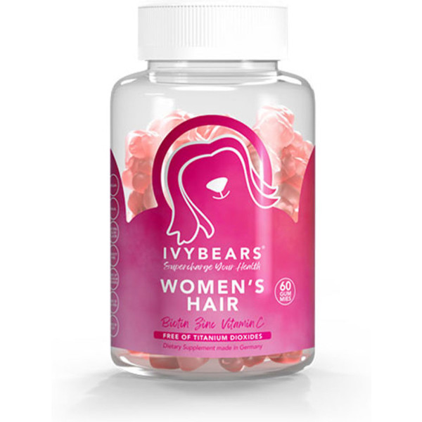 Ivybears Women's Hair 60 Gummies 150 Gr Mujer