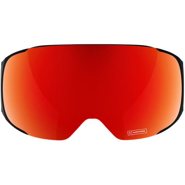 Northweek Magnet polarisierte Skibrille Redwoodred 1 U Unisex