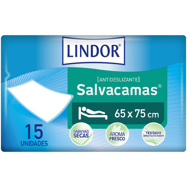 Lindor Salvacamas 65x75cm 15 U Unisex