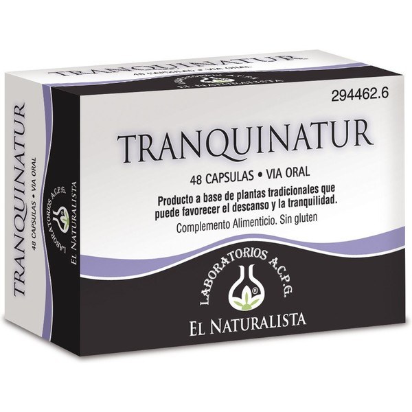 The Naturalist Tranquinatur 48 capsules 375 mg