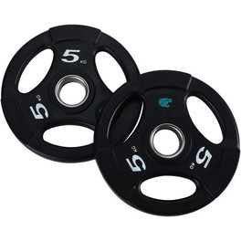 Fitness Tech Discos De Goma 3 Asas 50mm - Set 2 Discos