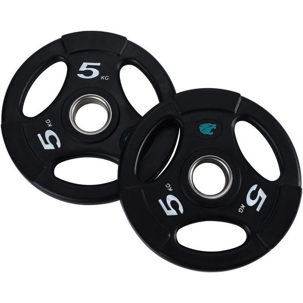 Fitness Tech Discos De Goma 3 Asas 50mm