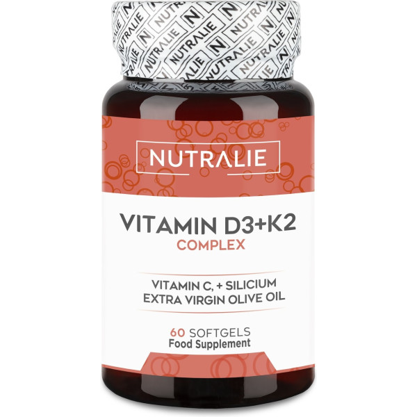 Nutralie Vitamina D3 + K2 Complex 60 Caps