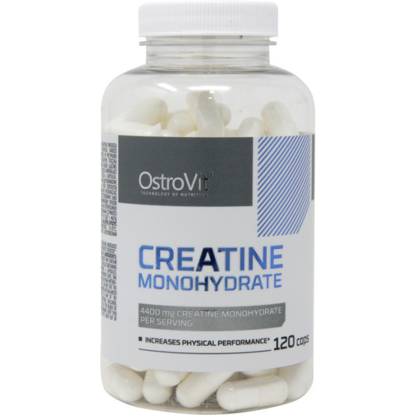 Monohydrate de créatine Ostrovit en capsules. 120 capsules