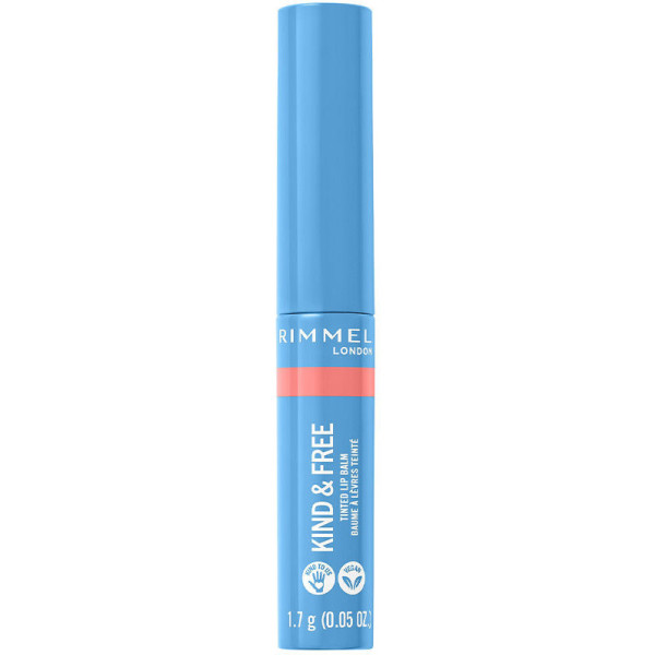 Rimmel London Kind & Free Tinted Lip Balm 004-hibiscus Blaze 17 Gr Donna