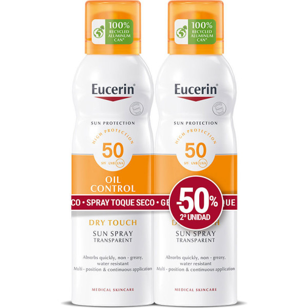 Eucerin Sensitive Protect Sun Spray SP50+ Promotional 2 x 200 ml Unisex