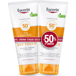 Eucerin Sensitive Protect Crema Gel Tocco Secco Spf50+ Promo 2 X 50 Ml Unisex