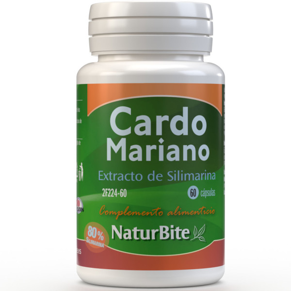Naturbite Extracto De Silimarina (cardo Mariano). 60 Caps.