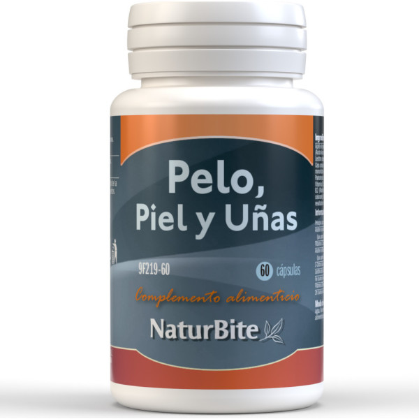 Naturbite Pelo. Piel Y Uñas. 60 Caps. Gel