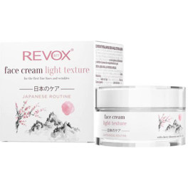 Revox B77 Japanese Ritual Face Cream Light Texture 50 Ml Mujer