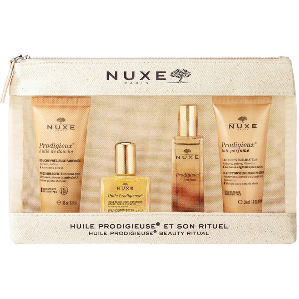 Nuxe Huile Prodigieuse Viaje Lote 4 Piezas Unisex