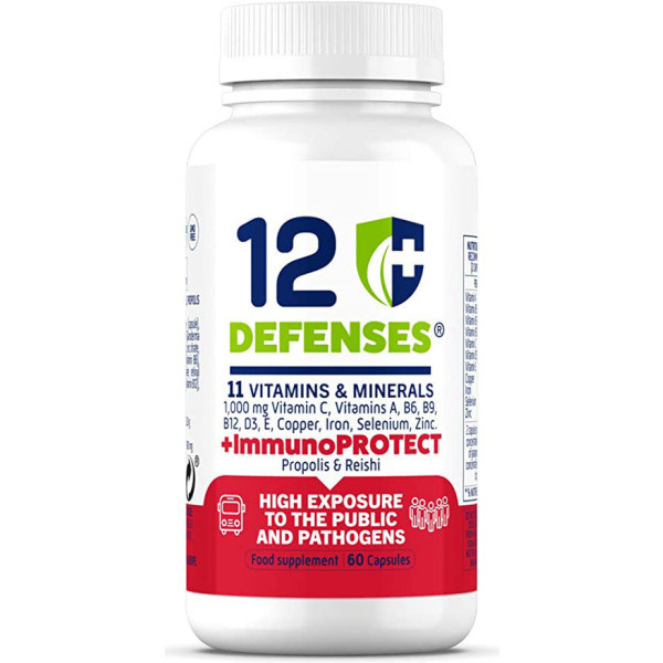 12 Defenses + ImmunoPROTECT 60 Caps