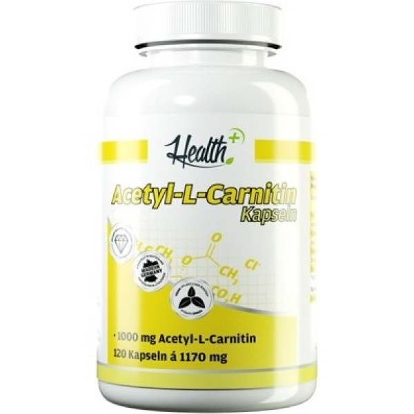 Zec+ Nutrition Health+ Acetyl L-carnitine 120 Caps