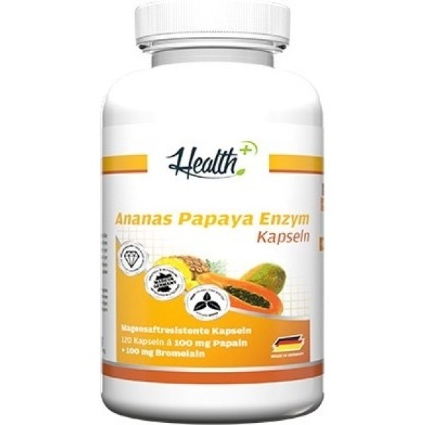 Zec+ Nutrition Health+ Pineapple-papaya Enzyme 120 Caps