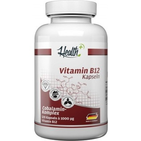 Zec+ Nutrition Health+ Vitamin B12 120 Caps