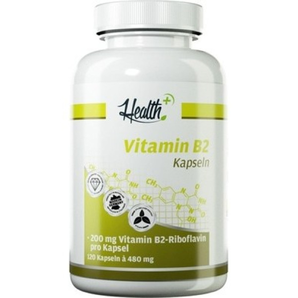 Zec+ Nutrition Health+ Vitamin B2 120 Caps