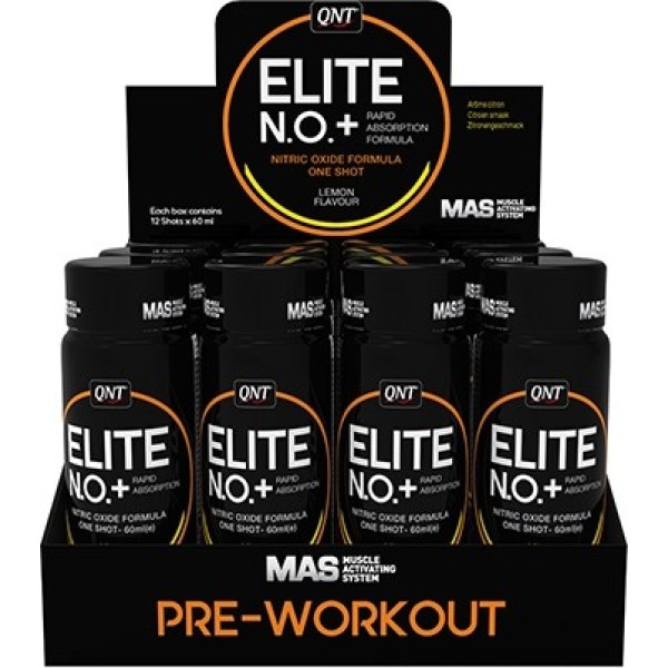 Qnt Nutrition No+ Elite Shot 12 Viales X 80 Ml