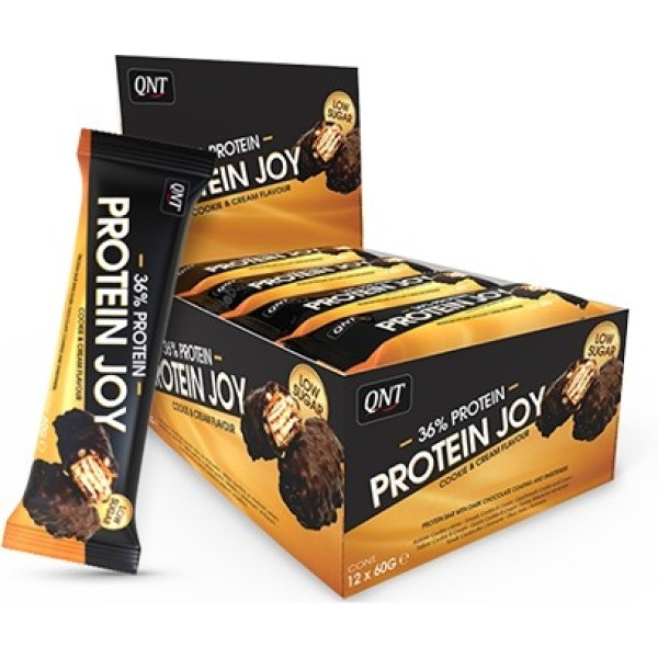 Qnt Nutrition Protein Joy Bars 12 Barritas X 60 Gr