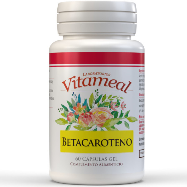 Vitameal Betacaroteno 10000 Ui 60 Caps Gel Vitameal
