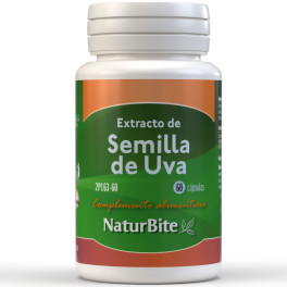 Naturbite Extracto Semilla Uva 50 Mg 60 Tabs