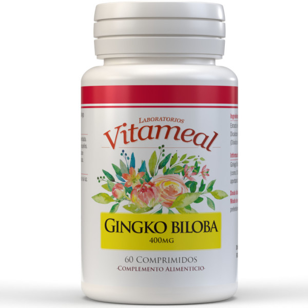 Vitameal Ginkgo Biloba 400 mg Vitameal 60 cápsulas